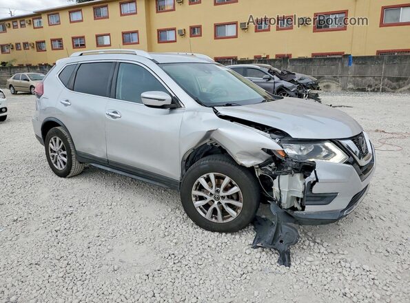 KNMAT2MT9KP554885 2019 NISSAN ROGUE Silver Delantero derecho