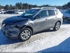2016 Nissan Rogue Sv Серый vin: KNMAT2MV0GP650283
