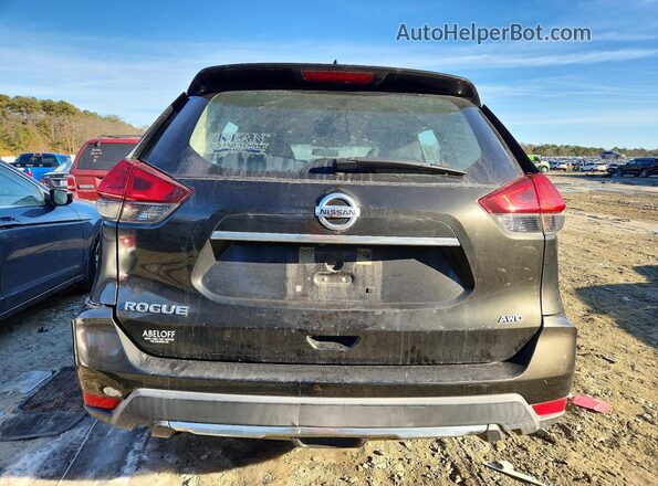 KNMAT2MV2HP521768 2017 NISSAN ROGUE Green Vista trasera