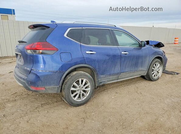 KNMAT2MV2KP552963 2019 NISSAN ROGUE Blue უკანა მარჯვენა