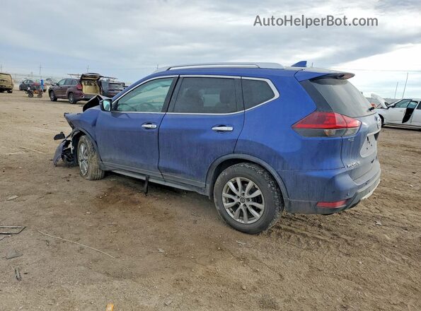 KNMAT2MV2KP552963 2019 NISSAN ROGUE Blue უკანა მარცხენა