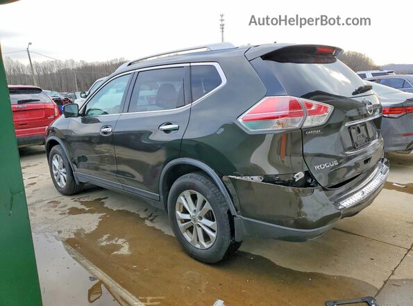 KNMAT2MV3GP645420 2016 NISSAN ROGUE Green Tył lewy