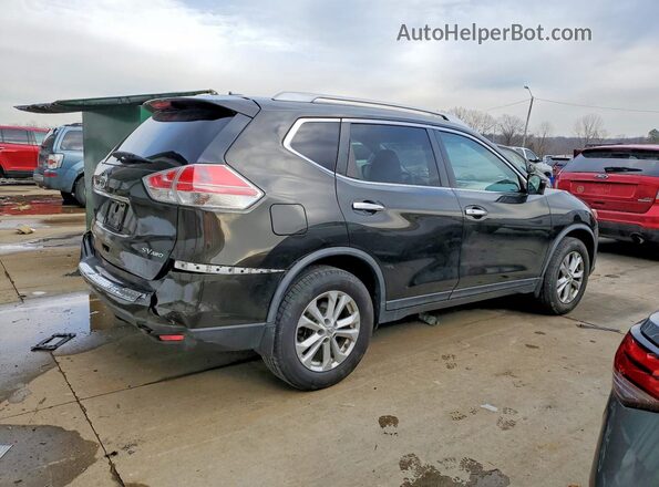 KNMAT2MV3GP645420 2016 NISSAN ROGUE Green Tył prawy