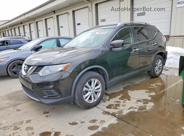 KNMAT2MV3GP645420 2016 NISSAN ROGUE Green Przód lewy