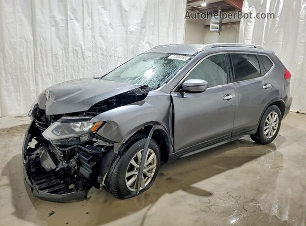 KNMAT2MV3KP519924 2019 NISSAN ROGUE Серый Передняя левая четверть