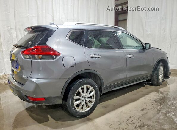 KNMAT2MV3KP519924 2019 NISSAN ROGUE Серый Задняя правая четверть
