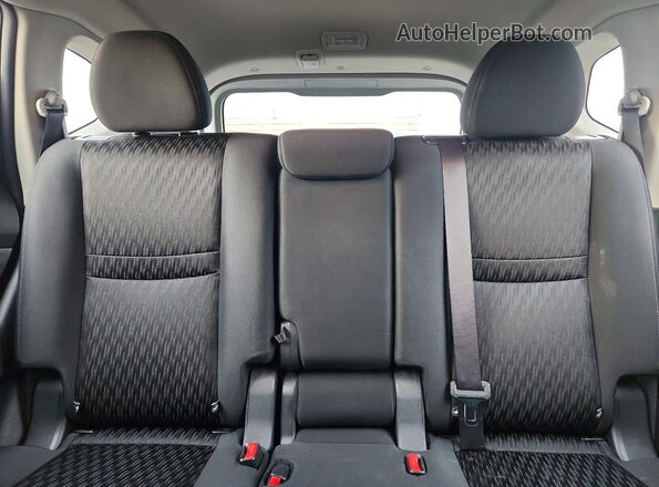 KNMAT2MV3KP560702 2019 NISSAN ROGUE Gray Հետևի նստատեղերի տեսք