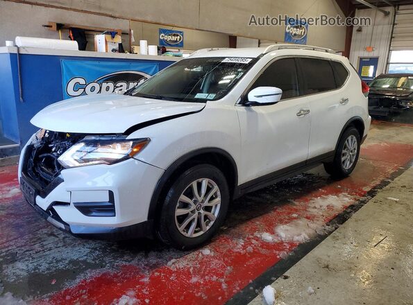 KNMAT2MV5KP512134 2019 NISSAN ROGUE White Vista tres cuartos delantera izquierda