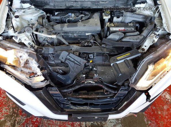 KNMAT2MV5KP512134 2019 NISSAN ROGUE White Vista del compartimento del motor