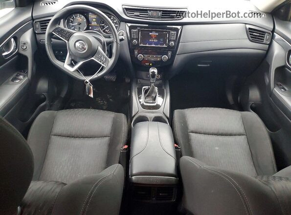 KNMAT2MV7KP555096 2019 NISSAN ROGUE Cream Առջևի վահանակի տեսք