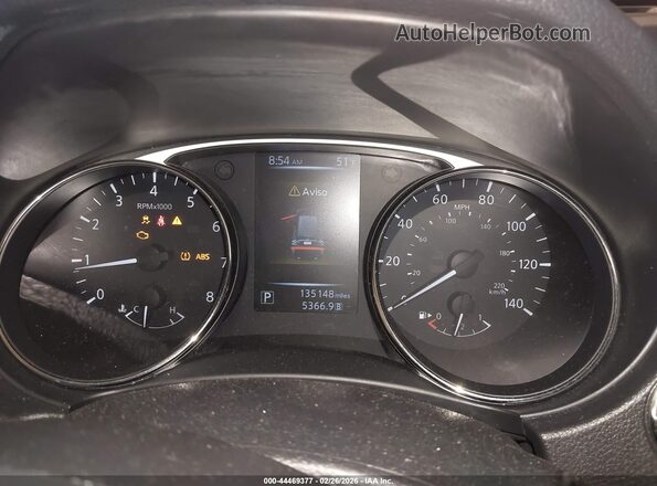 KNMAT2MV8GP613207 2016 NISSAN ROGUE Черный Вид задних сидений