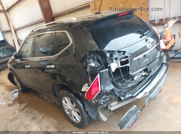KNMAT2MV8GP613207 2016 NISSAN ROGUE Черный Задняя левая четверть
