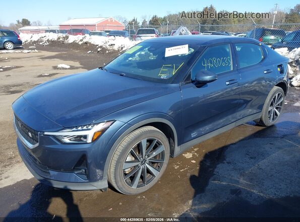 LPSED3KA0NL077144 2022 POLESTAR 2 Gray Vista tres cuartos delantera izquierda
