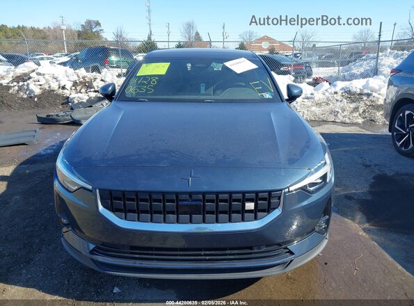LPSED3KA0NL077144 2022 POLESTAR 2 Gray Vista interior trasera