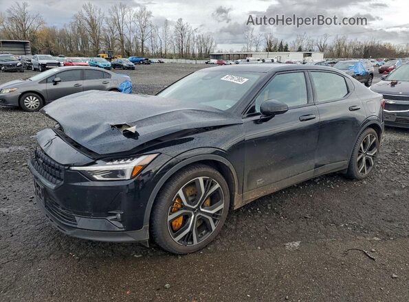LPSED3KA2NL058384 2022 POLESTAR 2 Черный Передняя левая четверть