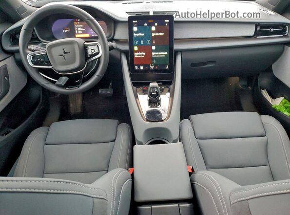 LPSED3KA2NL058384 2022 POLESTAR 2 Черный Вид панели приборов