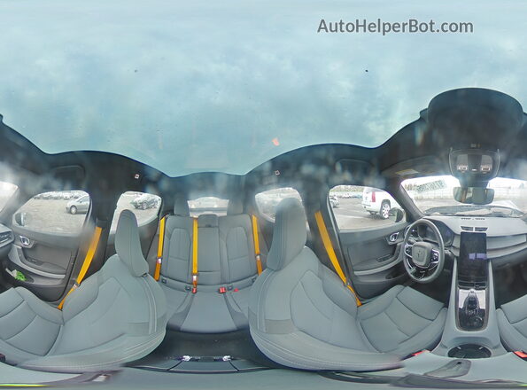 LPSED3KA2NL058384 2022 POLESTAR 2 Черный Вид наклейки с VIN-кодом