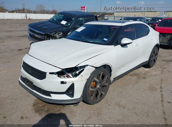 LPSED3KA4ML015311 2021 POLESTAR 2 White Vista tres cuartos delantera izquierda