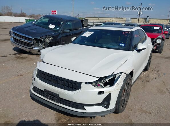LPSED3KA4ML015311 2021 POLESTAR 2 White Vista frontal