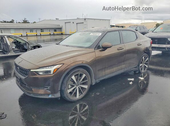 LPSED3KA6ML008926 2021 POLESTAR 2 Brown Front left