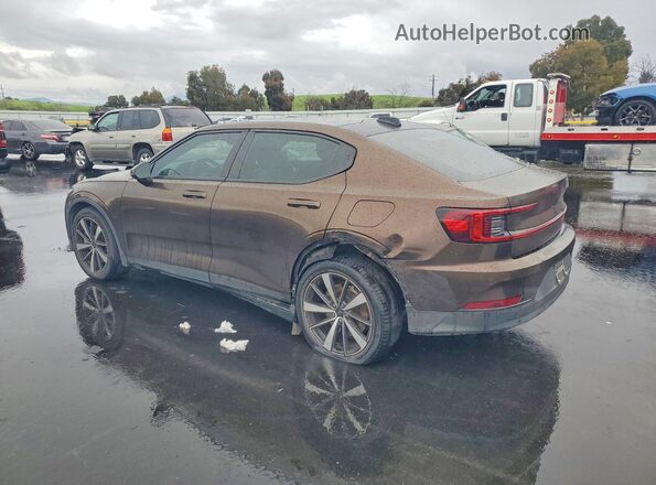 LPSED3KA6ML008926 2021 POLESTAR 2 Brown Rear left