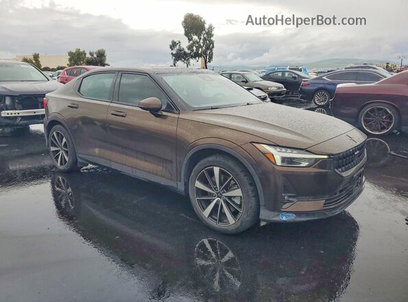 LPSED3KA6ML008926 2021 POLESTAR 2 Brown Front right