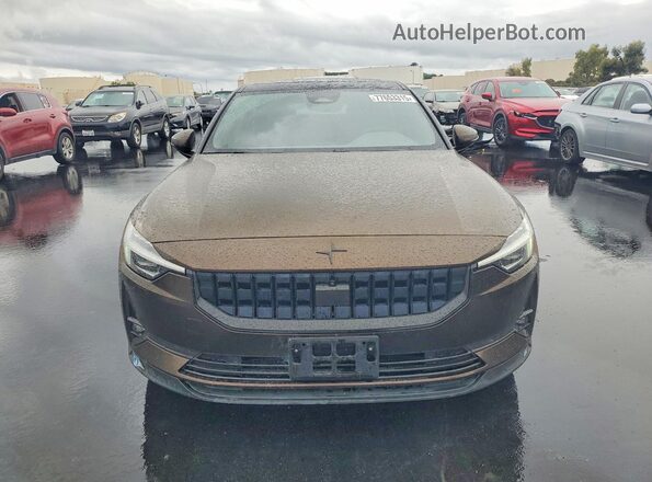 LPSED3KA6ML008926 2021 POLESTAR 2 Brown Front view