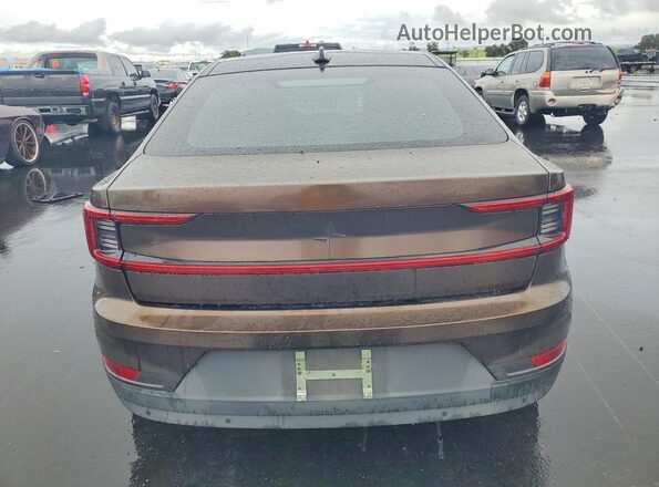 LPSED3KA6ML008926 2021 POLESTAR 2 Brown Rear view