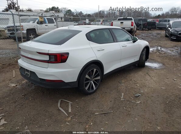 LPSED3KA6NL053785 2022 POLESTAR 2 Белый Задняя правая четверть