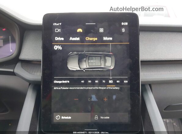 LPSED3KA6NL053785 2022 POLESTAR 2 Белый 