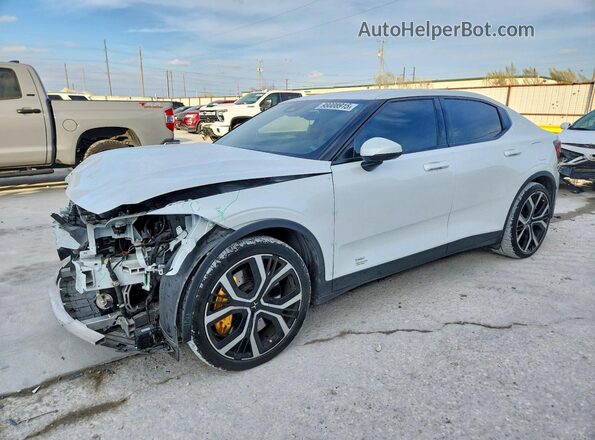 LPSED3KA8NL055750 2022 POLESTAR 2 Белый Передняя левая четверть