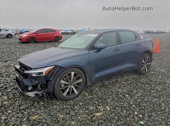 LPSED3KA8NL073455 2022 POLESTAR 2 Синий Передняя левая четверть