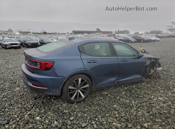 LPSED3KA8NL073455 2022 POLESTAR 2 Синий Задняя правая четверть