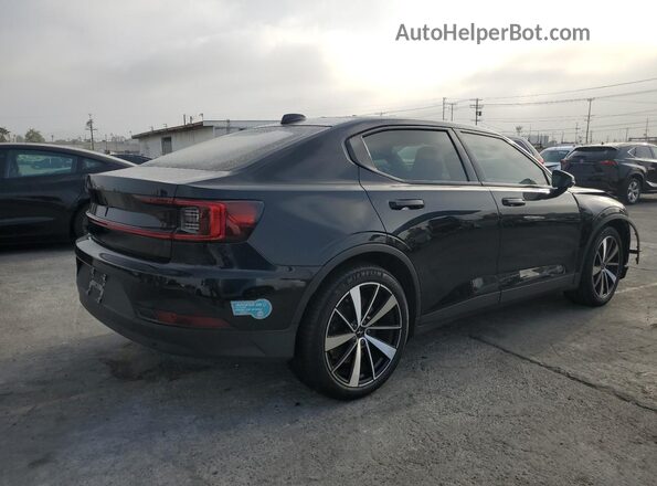 LPSED3KA9NL055207 2022 POLESTAR 2 Черный Задняя правая четверть