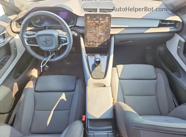 LPSED3KAXNL053899 2022 POLESTAR 2 Черный Вид панели приборов