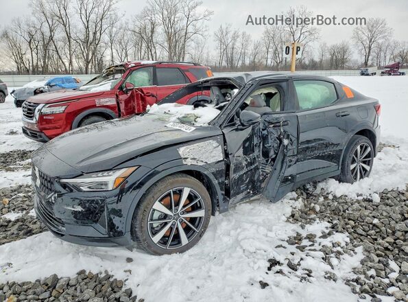 LPSEG3KA0NL074235 2022 POLESTAR 2 Черный Передняя левая четверть