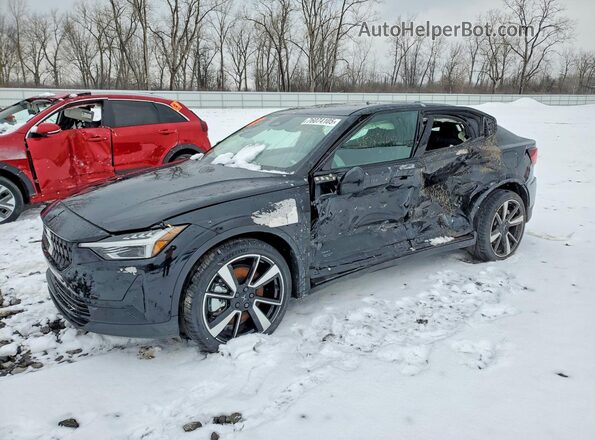 LPSEG3KA1NL067732 2022 POLESTAR 2 Черный Передняя левая четверть