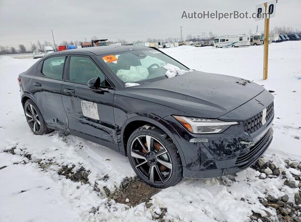 LPSEG3KA1NL067732 2022 POLESTAR 2 Черный Передняя правая четверть