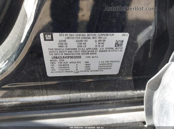 LRBAZLR45PD032008 2023 BUICK ENVISION Black Շարժիչի բաժամունքի տեսք