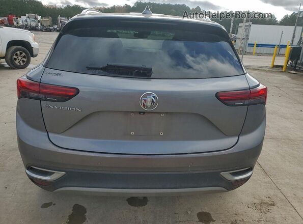 LRBAZLR48MD177202 2021 BUICK ENVISION Silver Вид ззаду