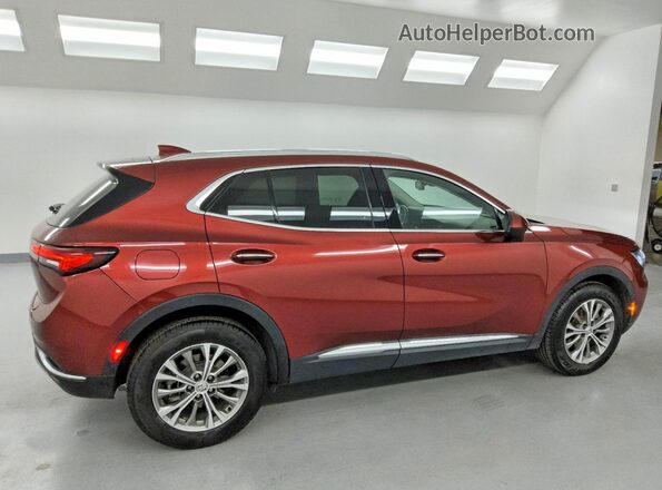 LRBAZLR48PD066296 2023 BUICK ENVISION Red Հետևի աջ