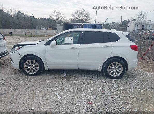 LRBFX1SA2JD081335 2018 BUICK ENVISION White Vista interior de 360 grados