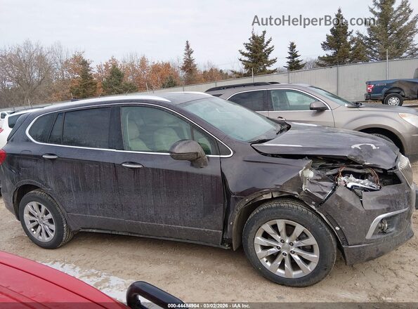 LRBFX1SA7JD082349 2018 BUICK ENVISION Серый Вид задней части салона