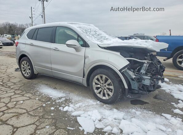 LRBFX1SA8JD016716 2018 BUICK ENVISION Silver Delantero derecho