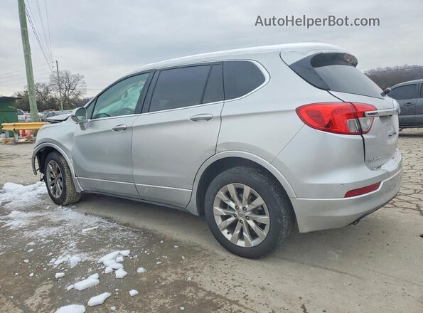 LRBFX1SA8JD016716 2018 BUICK ENVISION Silver Trasero izquierdo