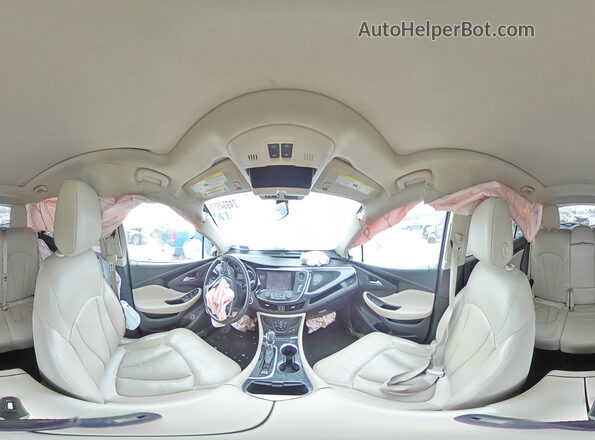 LRBFX1SA8JD016716 2018 BUICK ENVISION Silver Vista interior de 360 grados