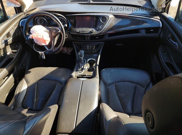 LRBFX2SA1JD017048 2018 BUICK ENVISION Black Vista del salpicadero