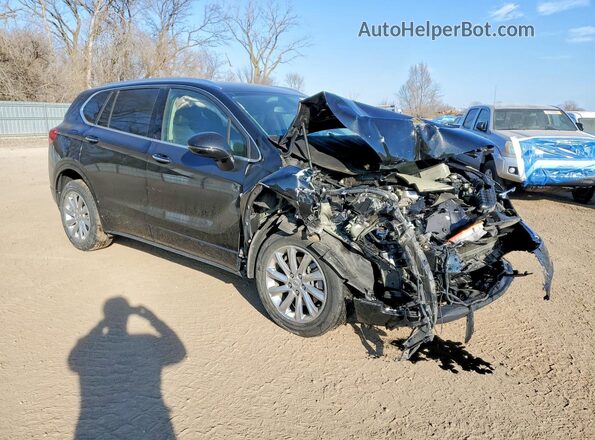 LRBFX2SA4KD112401 2019 BUICK ENVISION Black Передня права чверть