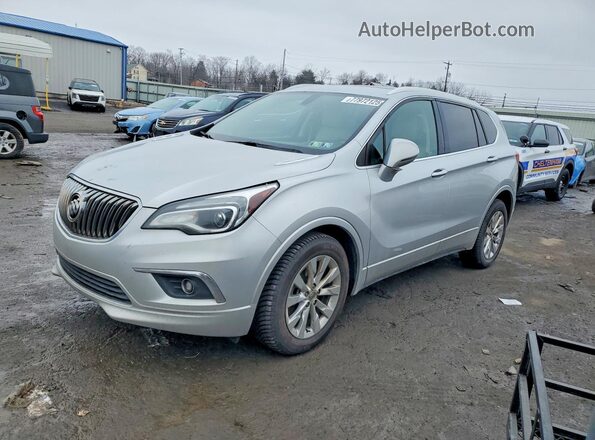 LRBFX2SA5JD002570 2018 BUICK ENVISION Silver Przód lewy