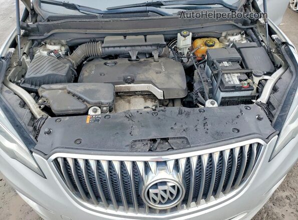 LRBFX2SA5JD002570 2018 BUICK ENVISION Silver Widok komory silnika